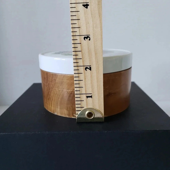 Vintage Dainty Miss Porcelain/Wood  Mini Tea Bag Plates. - Picture 7 of 8